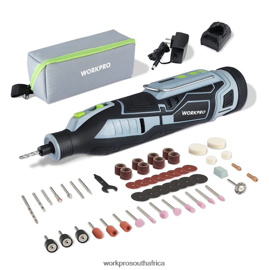 ZA WORKPRO 12V Cordless Rotary Tool Kit for Handmade and DIY Morden 4B8V2T226 Tool