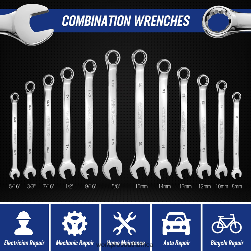 ZA WORKPRO Mechanic Tool Set, 192 Pcs Socket Wrench Set with Storage Case Useful 4B8V2T311 Tool