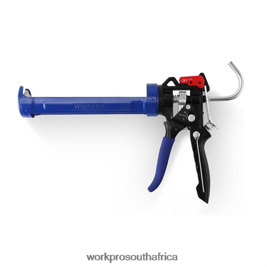 ZA WORKPRO Adjustable Thrust Ratio Caulking Gun for Standard Caulk tubes Helpful 4B8V2T135 Tool