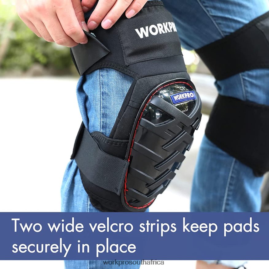 ZA WORKPRO Gel Knee Pads with Anti-Slip Straps, Professional Kneepads for Work Morden 4B8V2T129 Tool