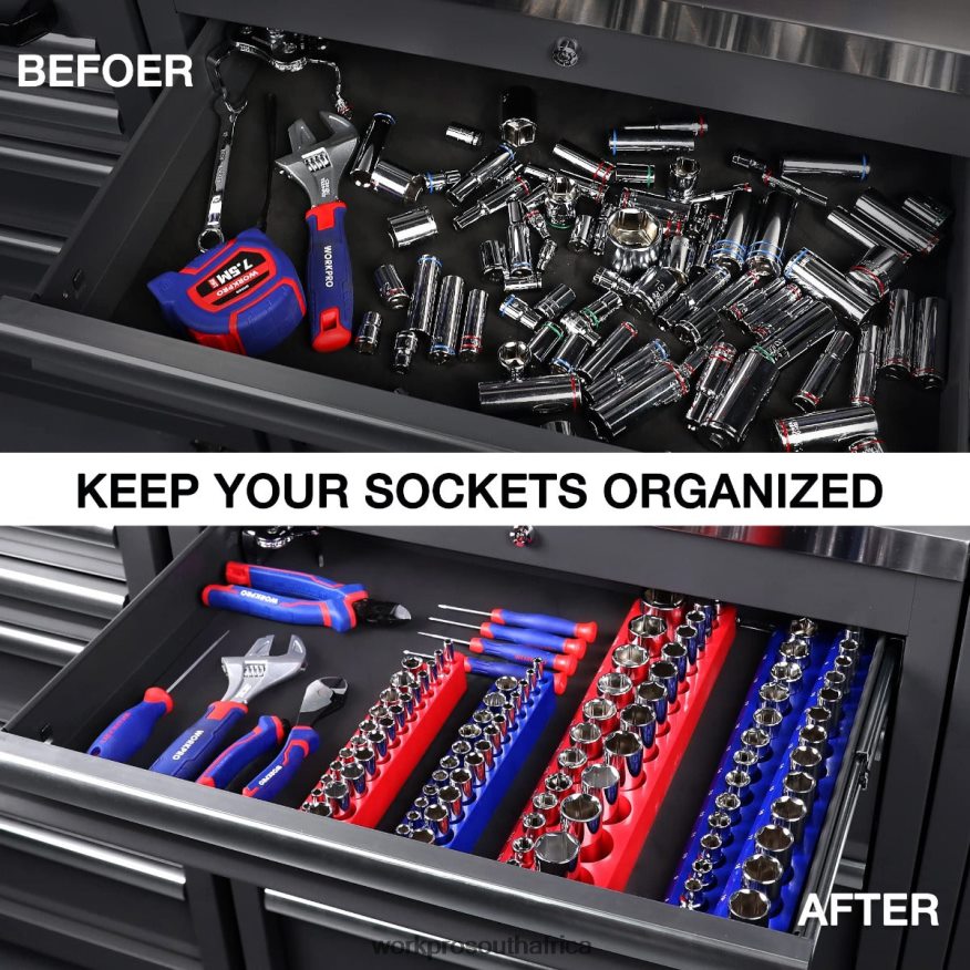 ZA WORKPRO Magnetic Receptacle Organizer Set of 4 Morden 4B8V2T134 Tool