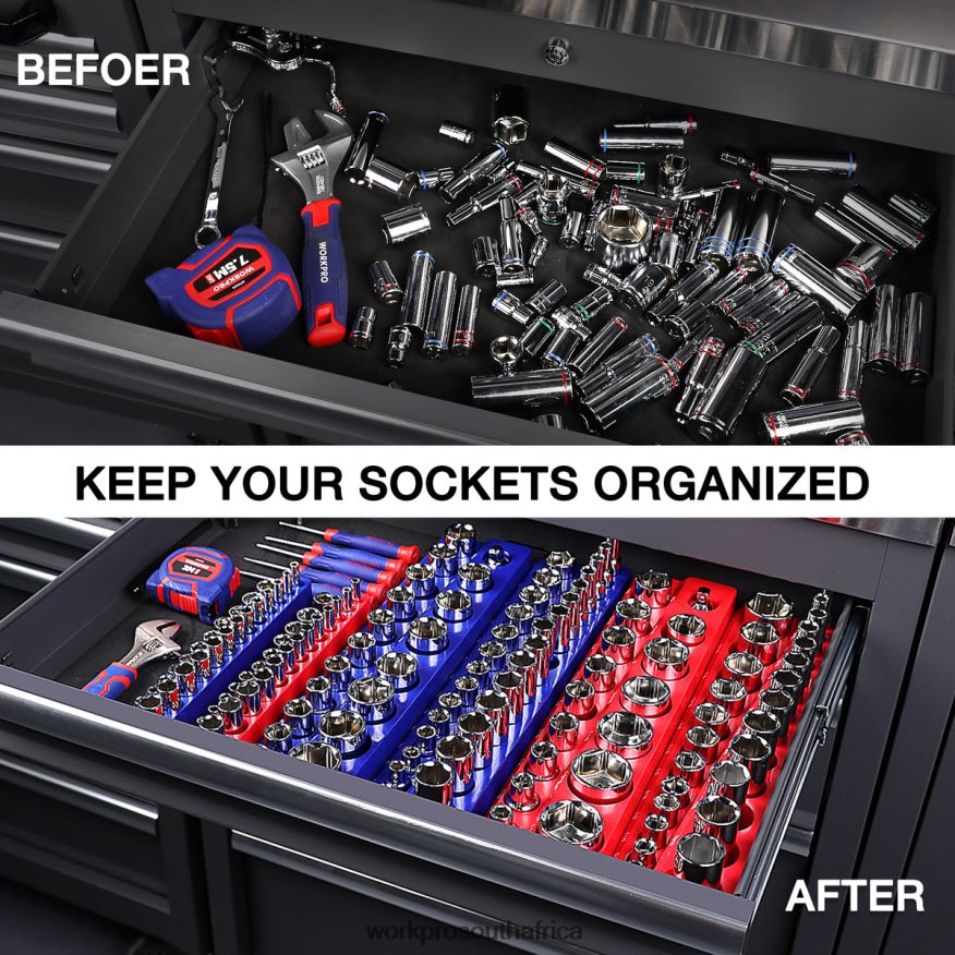 ZA WORKPRO Magnetic Receptacle Organizer Set of 6 Morden 4B8V2T126 Tool