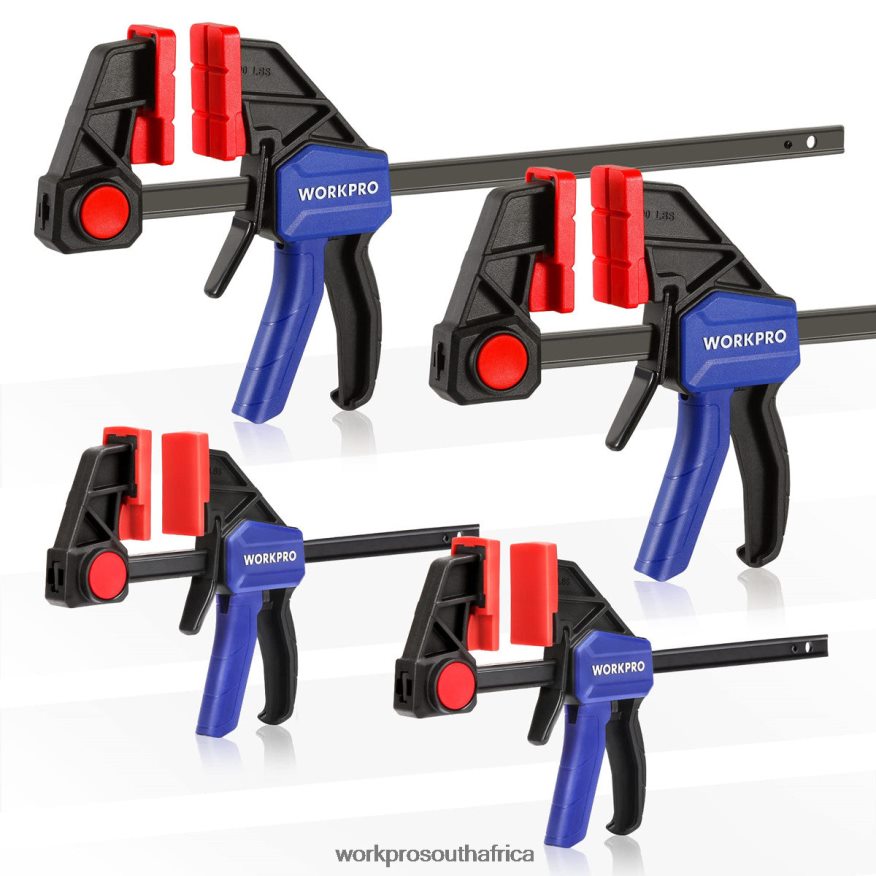 ZA WORKPRO Bar Clamps for Woodworking, 150/300lbs CAP New 4B8V2T121 Tool