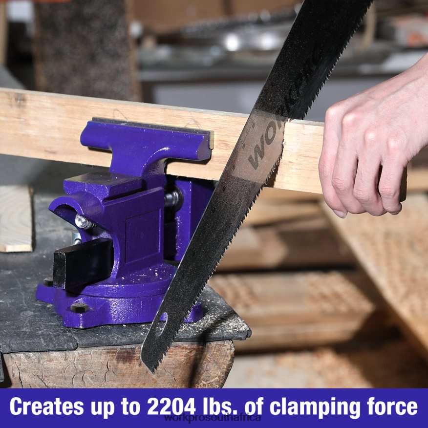 ZA WORKPRO Bench Vise Vice for Workbench Useful 4B8V2T113 Tool