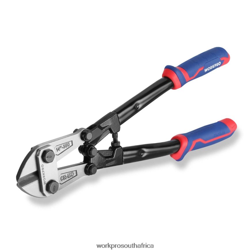 ZA WORKPRO 14/18 Inch Bolt Cutter, Tri-Material Handle with Comfort Grip New 4B8V2T156 Tool