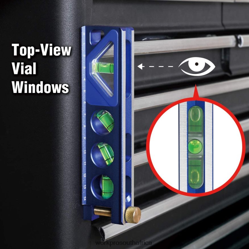 ZA WORKPRO Aluminum Alloy Construction Torpedo Level 6-1/2 inch Useful 4B8V2T110 Tool
