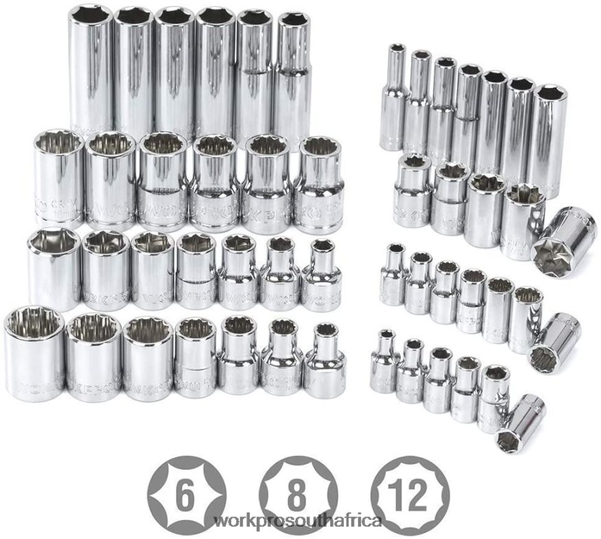 ZA WORKPRO 450 Pcs Universal Professional Mechanics Tool Set with Heavy Duty Case Box Useful 4B8V2T306 Tool
