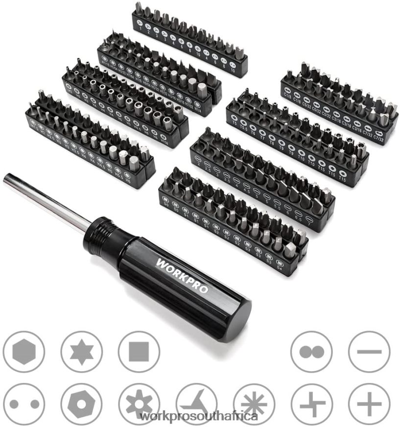 ZA WORKPRO 450 Pcs Universal Professional Mechanics Tool Set with Heavy Duty Case Box Useful 4B8V2T306 Tool