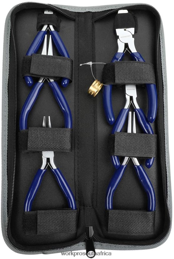 ZA WORKPRO 7 Pcs Jewelers Pliers Set with Easy Carrying Pouch Useful 4B8V2T78 Tool