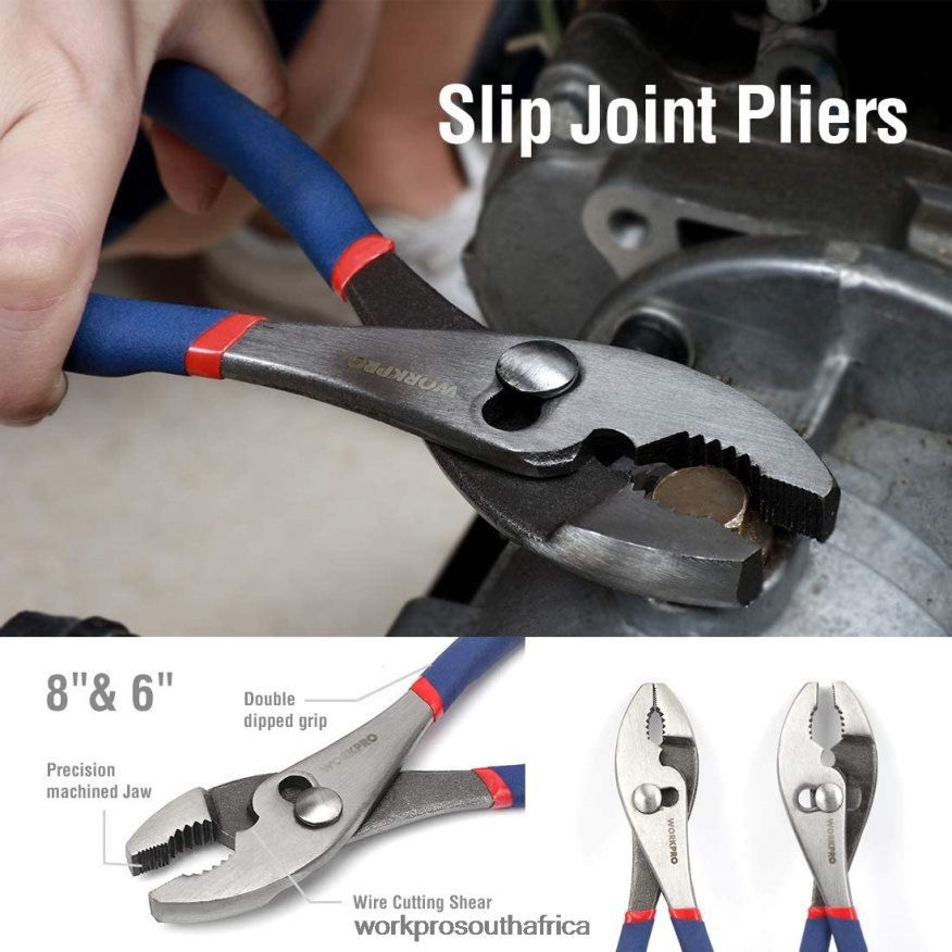 ZA WORKPRO 7 Pcs Multifunction Pliers Set for DIY & Home Use New 4B8V2T63 Tool