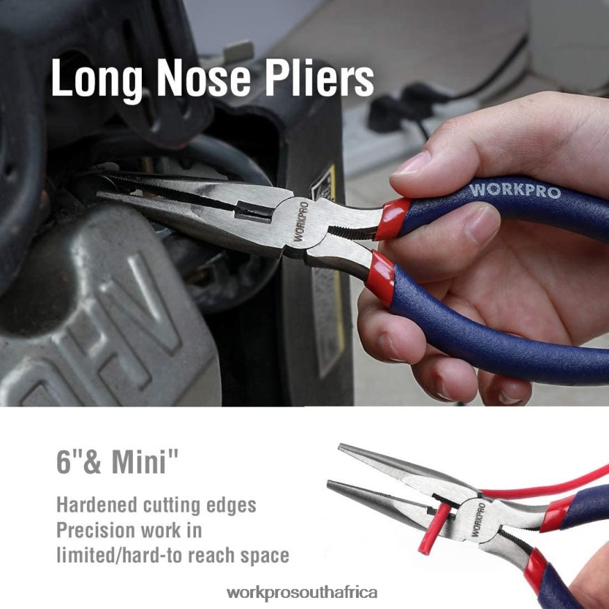 ZA WORKPRO 7 Pcs Multifunction Pliers Set for DIY & Home Use New 4B8V2T63 Tool