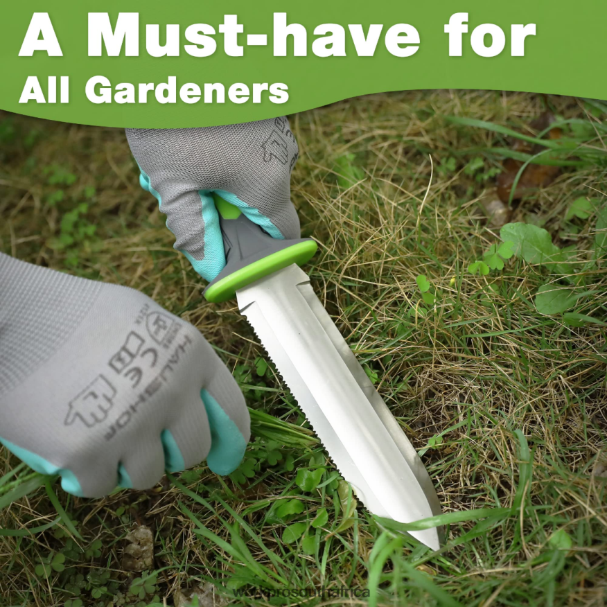 ZA WORKPRO Garden Knife with Oxford Sheath, Stainless Steel Blade with Cutting Edge Green/Pink 4B8V2T283 Tool