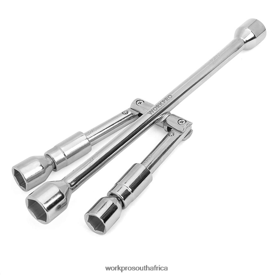 ZA WORKPRO 14-Inch Universal Folding Lug 4-Way Cross Wrench Helpful 4B8V2T90 Tool
