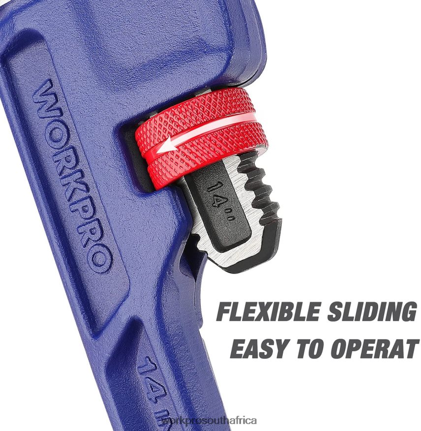 ZA WORKPRO 14-inch Heavy Duty Straight Plumbing Wrench Useful 4B8V2T89 Tool
