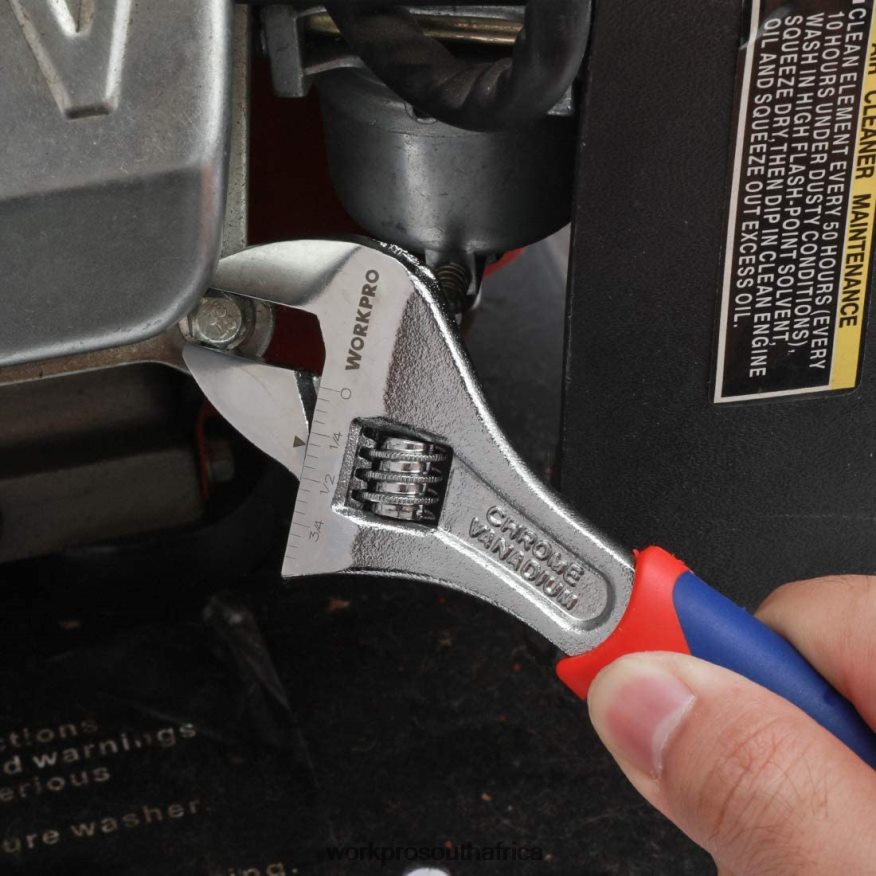 ZA WORKPRO 3 Pcs Adjustable Wrench Set Morden 4B8V2T83 Tool