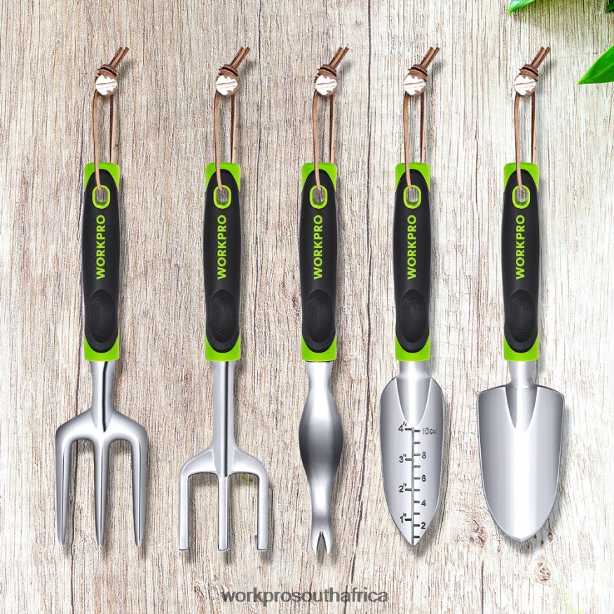 ZA WORKPRO 5 Pcs Outdoor Garden Tool Set Gardening Work Gifts Morden 4B8V2T276 Tool