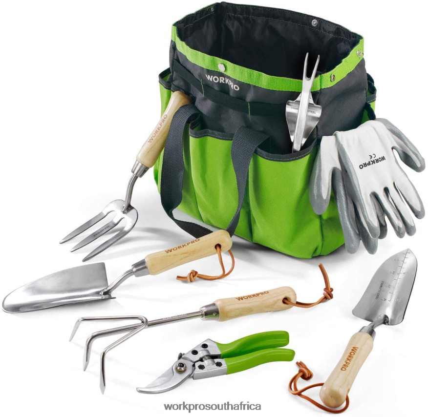 ZA WORKPRO 7 Pcs Stainless Steel Heavy Duty Garden Tools Set Morden 4B8V2T274 Tool