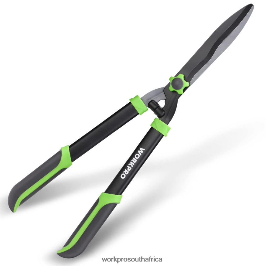 ZA WORKPRO Manual Hedge Shears with Wavy Blade & Ergonomic Comfortable Handle New 4B8V2T287 Tool