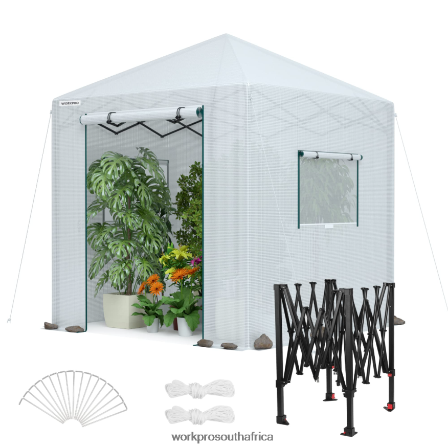 ZA WORKPRO Portable Walk-in Greenhouse Morden 4B8V2T279 Tool