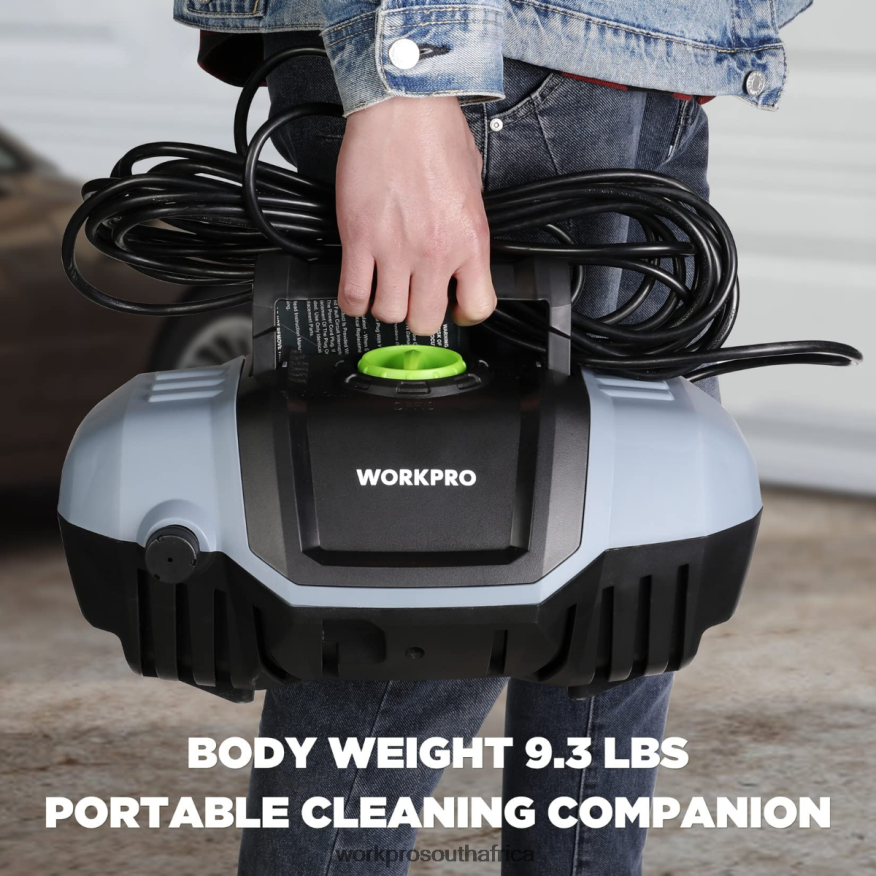 ZA WORKPRO 1900 Max PSI 1.8 GPM 12-Amp Compact Electric High Pressure Washer Helpful 4B8V2T299 Tool