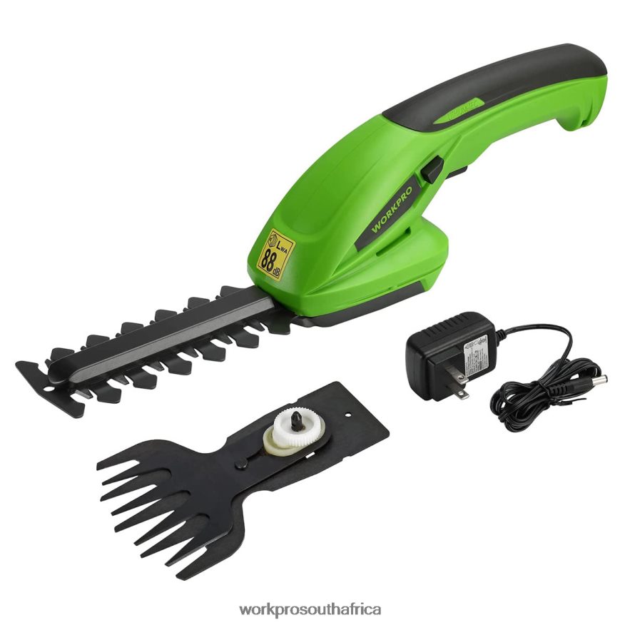 ZA WORKPRO 2 in 1 Handheld Hedge Trimmer 7.2V Electric Grass Trimmer Hedge Shears/Grass Cutter Morden 4B8V2T294 Tool