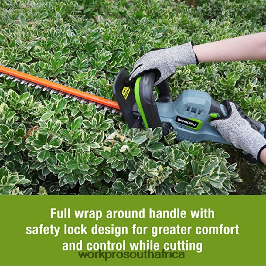 ZA WORKPRO 20V Cordless Hedge Trimmer & 2 in 1 Handheld Hedge Trimmer & 2-Piece Pruning Shears & Garden Knee Pads Morden 4B8V2T320 Tool
