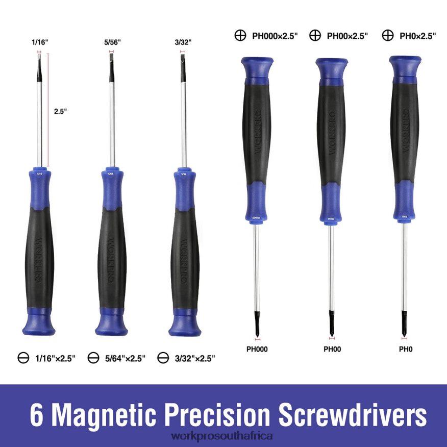 ZA WORKPRO 20V Cordless Impact Wrench & 5 Pcs Pliers Set & 16 Pcs Magnetic Screwdriver Set & 3 Pcs Adjustable Wrench Set Helpful 4B8V2T319 Tool