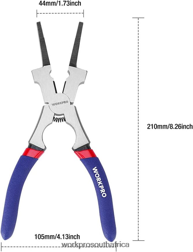ZA WORKPRO Welding Pliers, Multi-Functional CR-V Steel Welding Pliers New 4B8V2T74 Tool