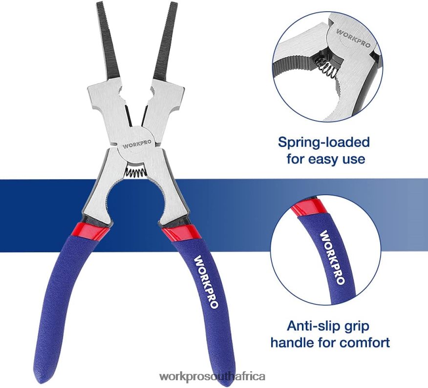 ZA WORKPRO Welding Pliers, Multi-Functional CR-V Steel Welding Pliers New 4B8V2T74 Tool