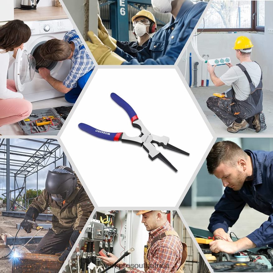 ZA WORKPRO Welding Pliers, Multi-Functional CR-V Steel Welding Pliers New 4B8V2T74 Tool