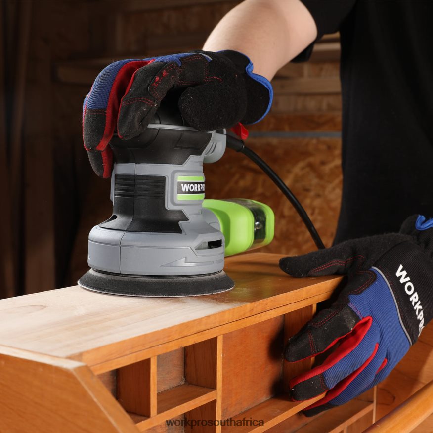 ZA WORKPRO 2.5 Amp Electric 5-Inch Random Orbit Sander, 6 Variable Speeds 7000 to 14000 RPM Useful 4B8V2T233 Tool