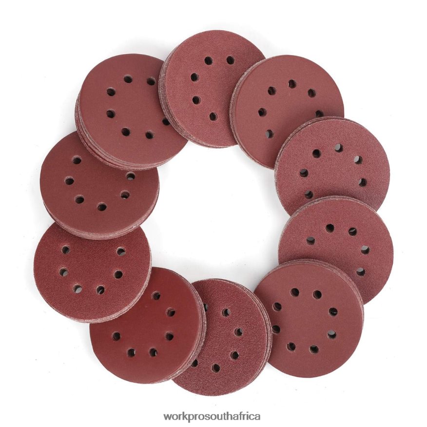 ZA WORKPRO 150 Pcs Sanding Discs Set for Random Orbital Sander Helpful 4B8V2T197 Tool