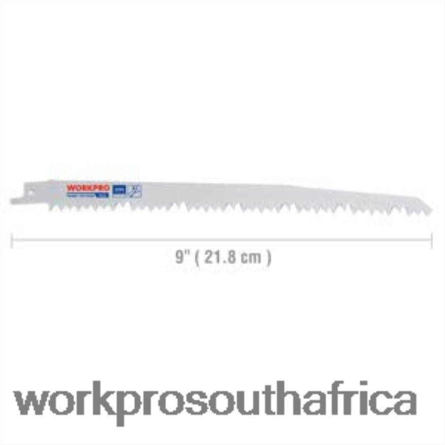 ZA WORKPRO 5 Pcs 9-Inch Wood Pruning Reciprocating Saw Blade Set Helpful 4B8V2T208 Tool