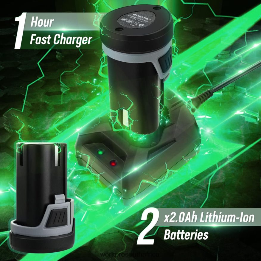 ZA WORKPRO 6-Inch Dual Action Cordless Car Buffer Polisher with 2 pcs 12V Rechargeable Battery Morden 4B8V2T238 Tool