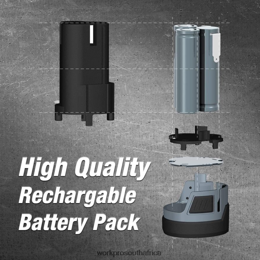 ZA WORKPRO 12V 2.0Ah Lithium-ion Battery Pack Helpful 4B8V2T224 Tool