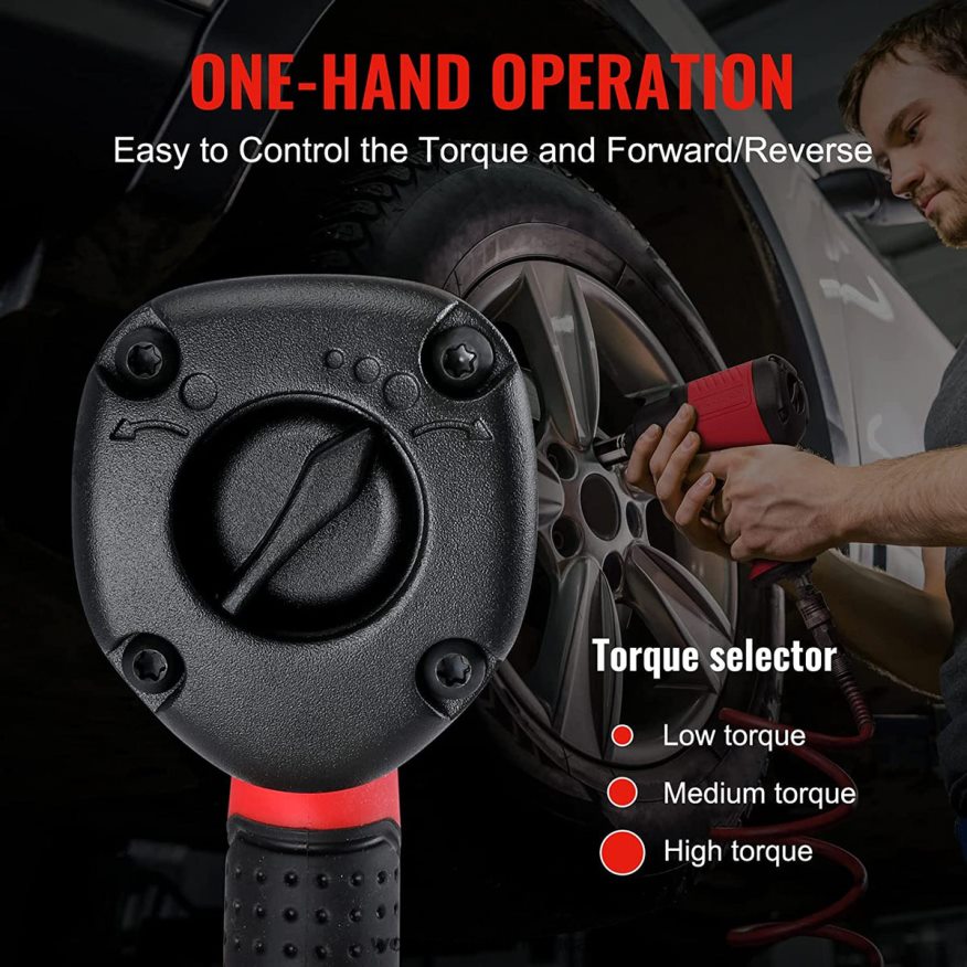 ZA WORKPRO Drive Air Impact Wrench for Changing TiresAuto Repair Helpful 4B8V2T189 Tool