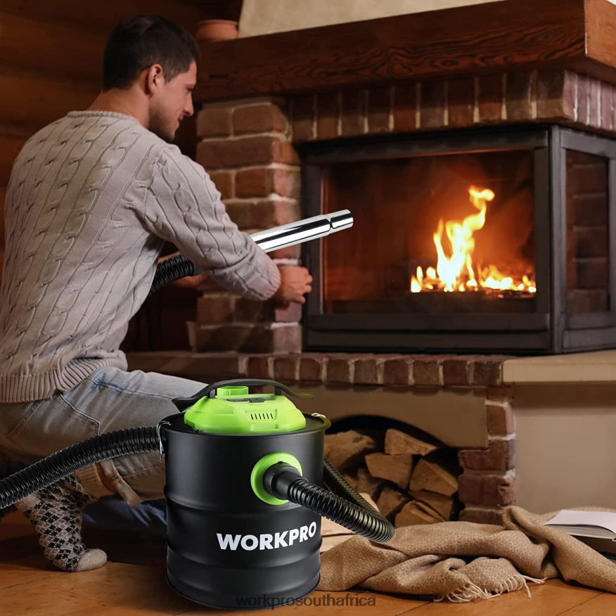 ZA WORKPRO 5.2 Gallon Ash Vacuum, 5.5 Peak Horsepower Ash Vac Cleaner with HEPA Filter Helpful 4B8V2T212 Tool
