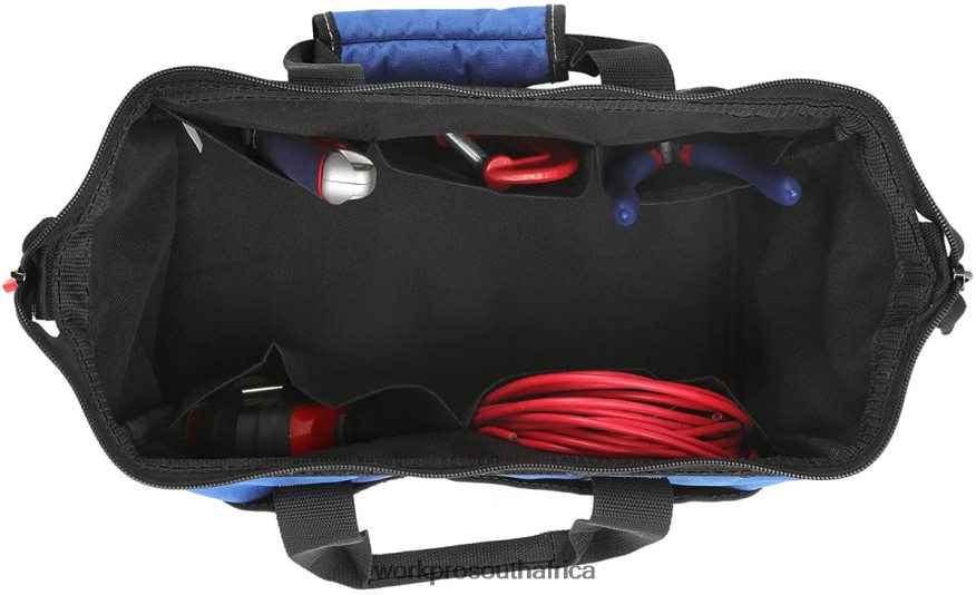 ZA WORKPRO 13-inch Wide Mouth Tool Tote Bag Useful 4B8V2T28 Storage